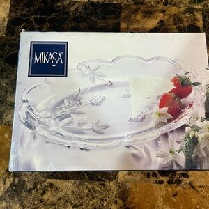 Mikasa Garden Terrace Oval Plate, 10.5”